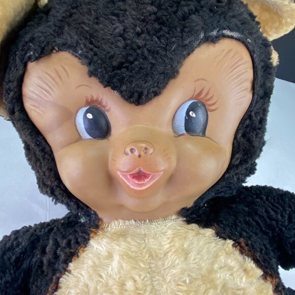 Vintage Rushton Chubby Tubby Panda Bear 17" - Picture 2 of 13